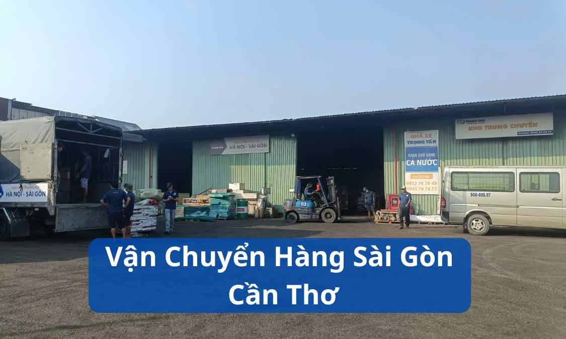 Vận chuyển hàng Sài Gòn Cần Thơ