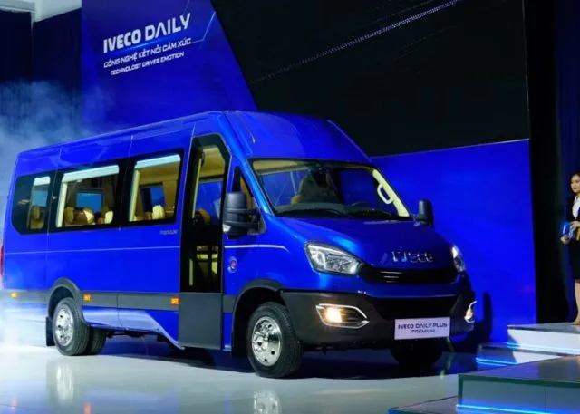 Alt: Hệ thống treo của xe Iveco Daily Plus đảm bảo sự êm ái