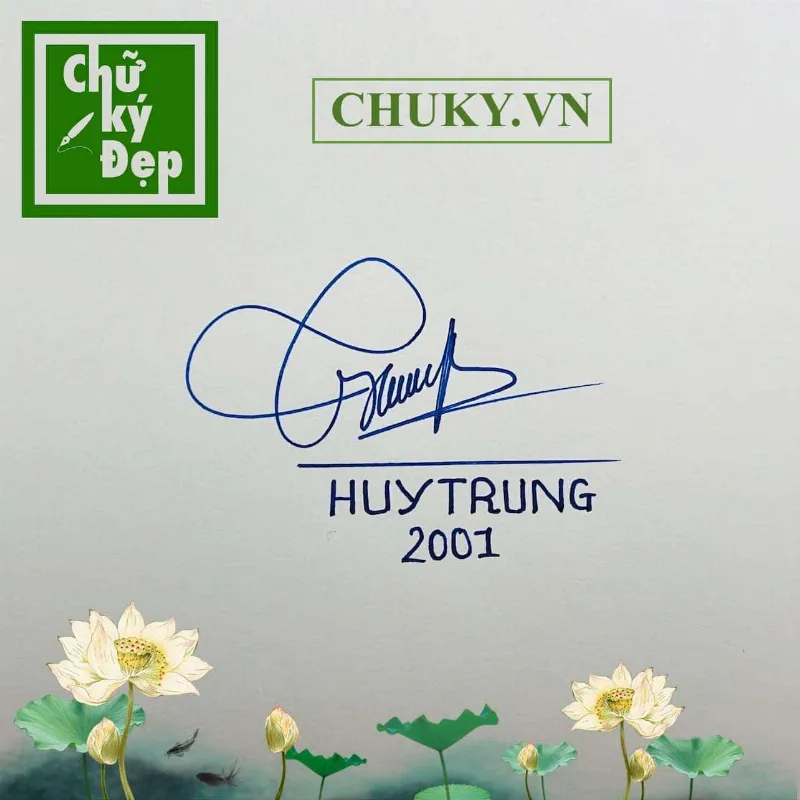 Chữ ký tên Trung