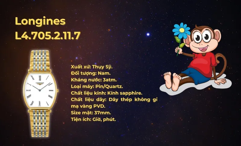 Hình ảnh đồng hồ Longines L4.705.2.11.7