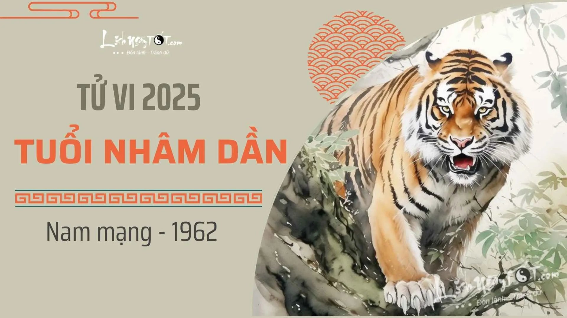 Tử vi tuổi Nhâm Dần nam mạng năm 2025