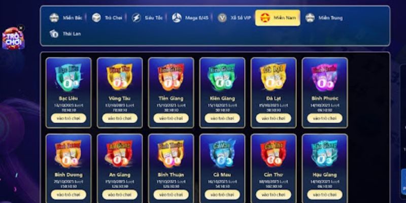 Những trò chơi xổ số QH88 nổi bật nhất hiện tại